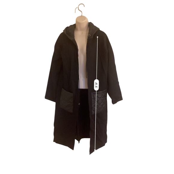 Joseph Ribkoff Black Quilted Open Cover-up Jacket-size 8 - Picture 9 of 15